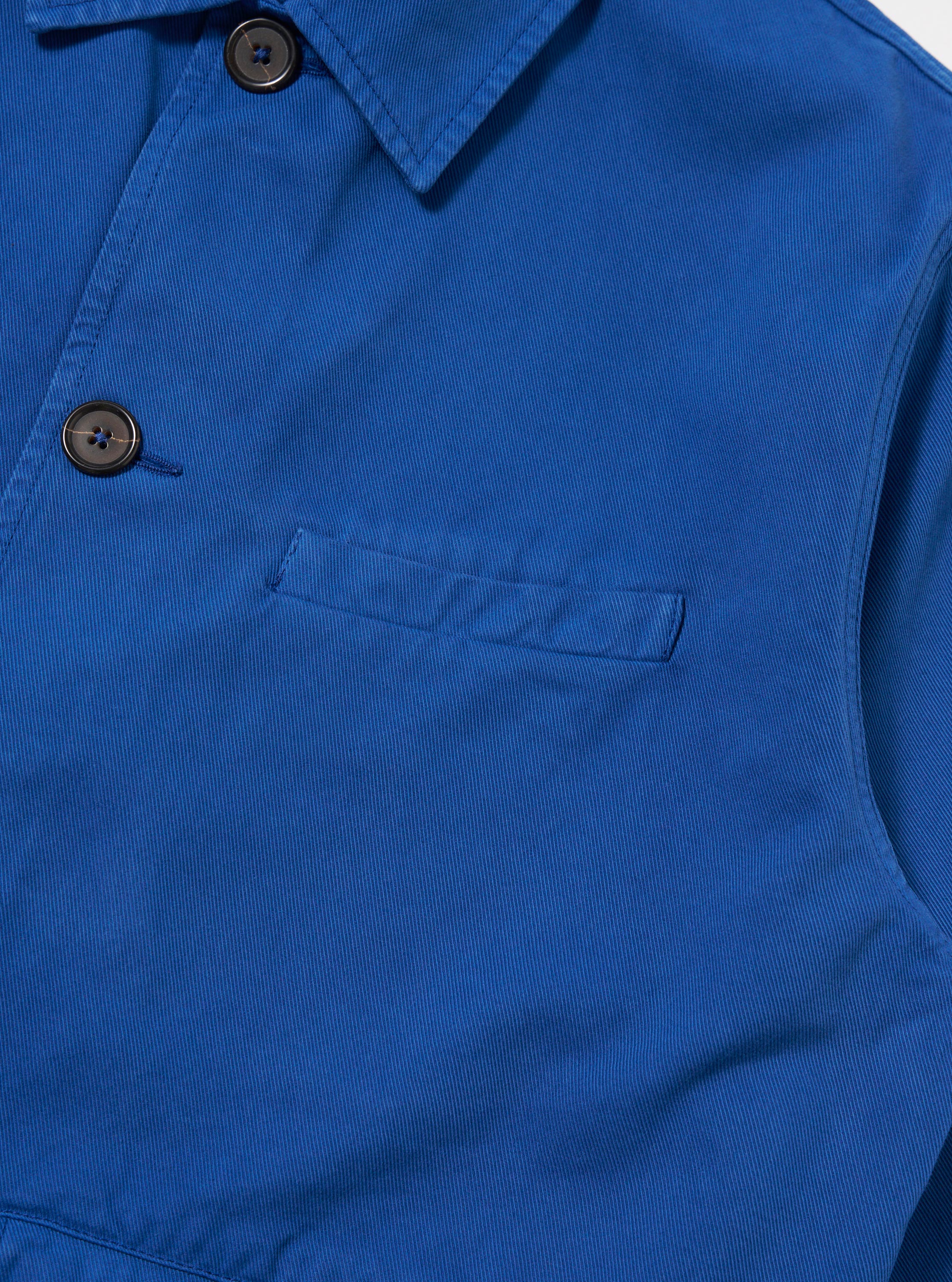 Paraboot x Universal Works Navy Derek Twill Warmus Jacket - Image 7