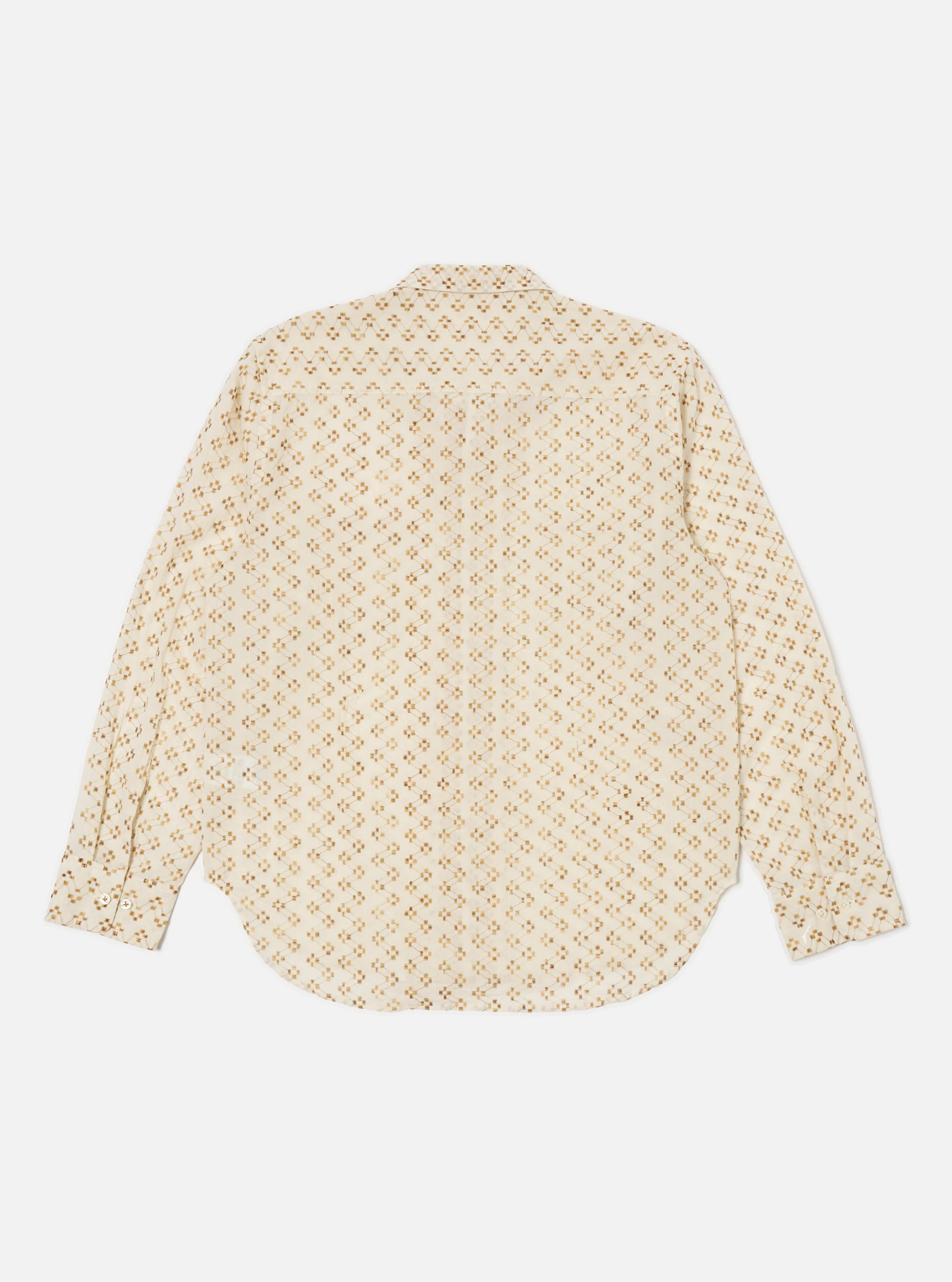Camel Mitla Weave Work Shirt - Image 4