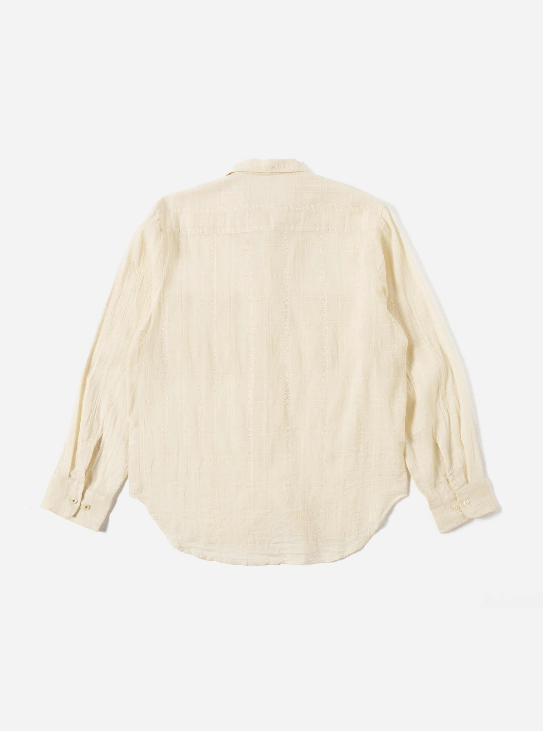 Ecru Acapulco Weave Work Shirt - Image 4