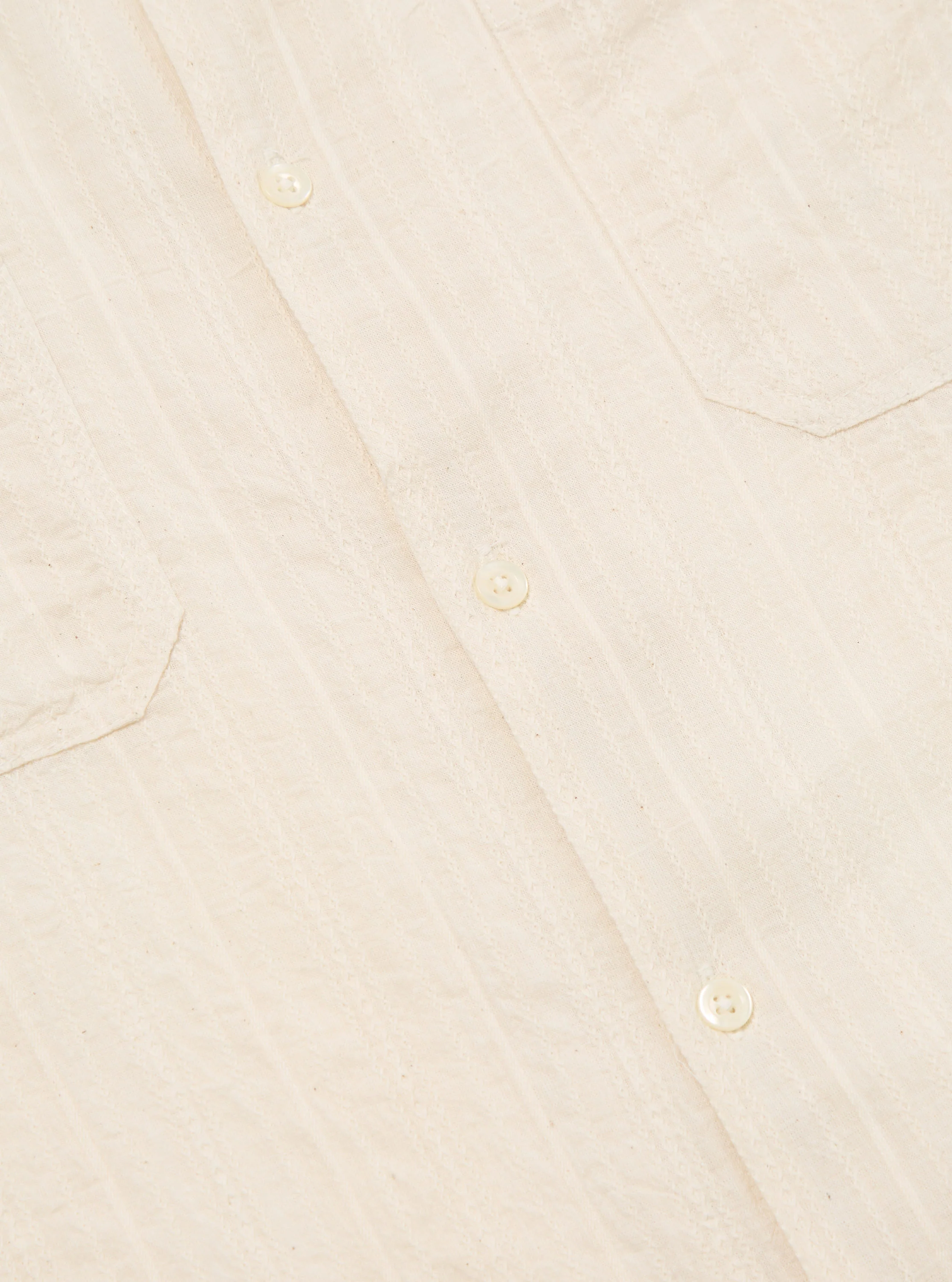 Ecru Acapulco Weave Work Shirt - Image 6