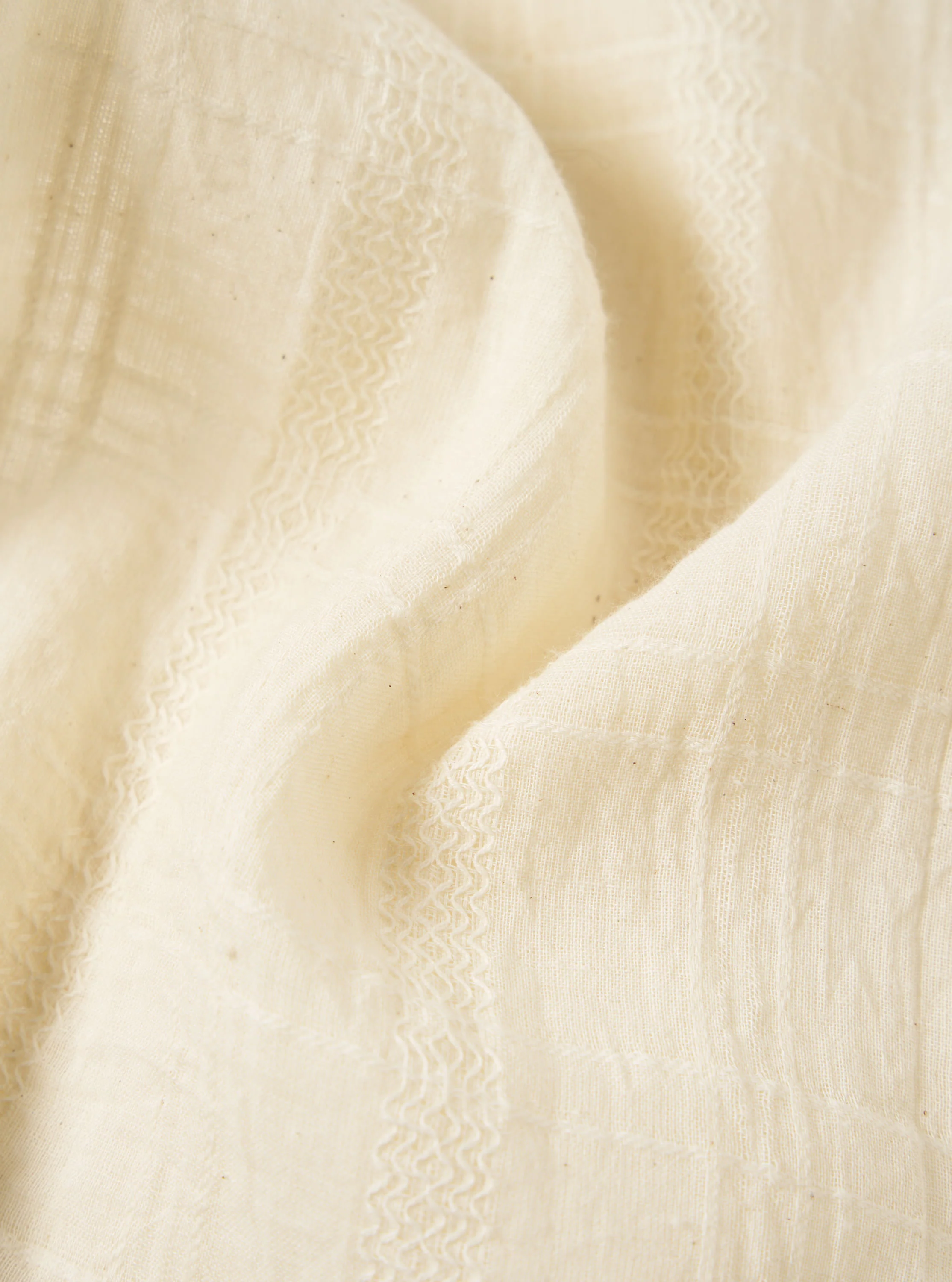 Ecru Acapulco Weave Work Shirt - Image 8