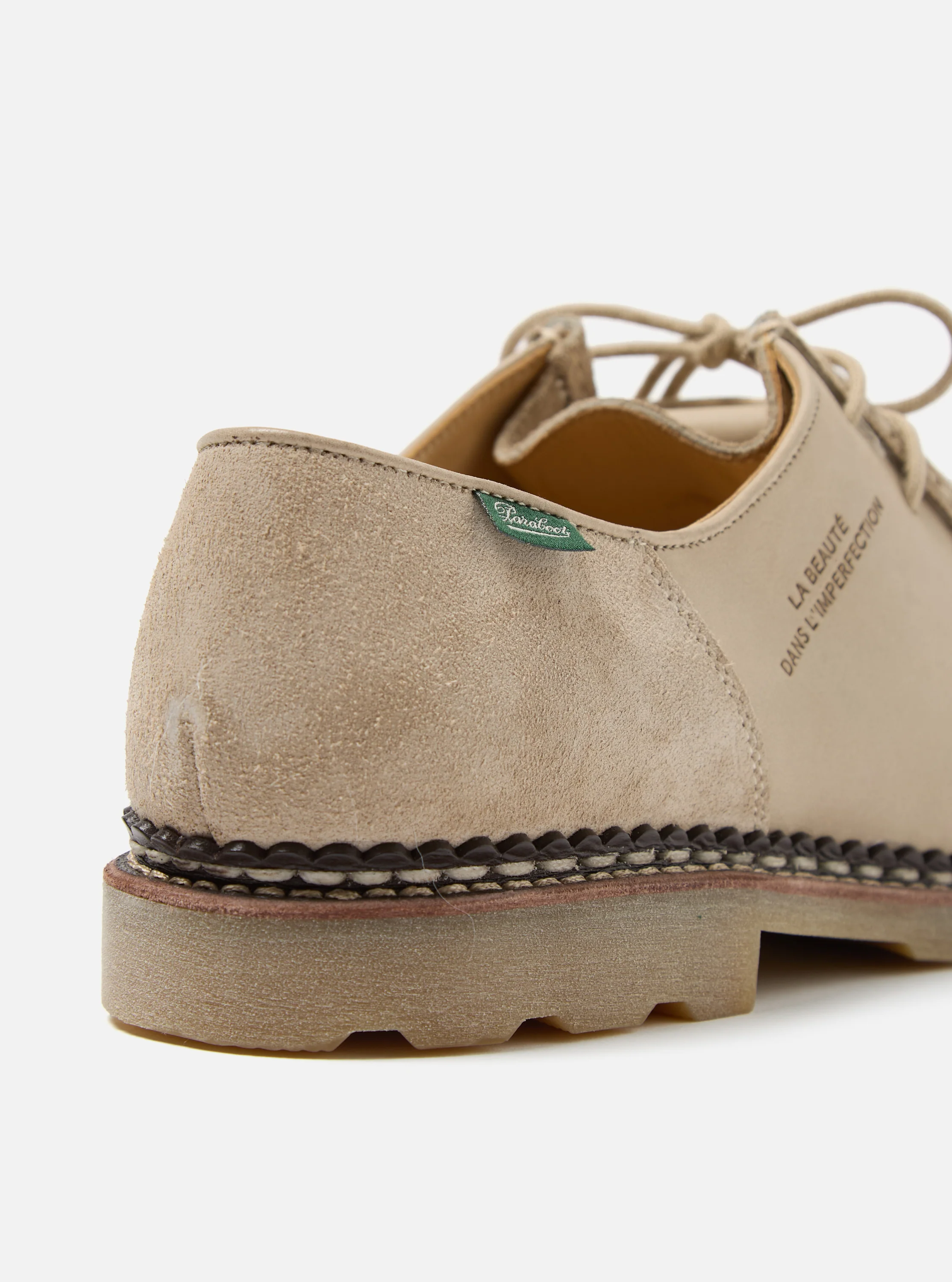 Paraboot x Universal Works Michael in Sand Leather/Suede - Image 6