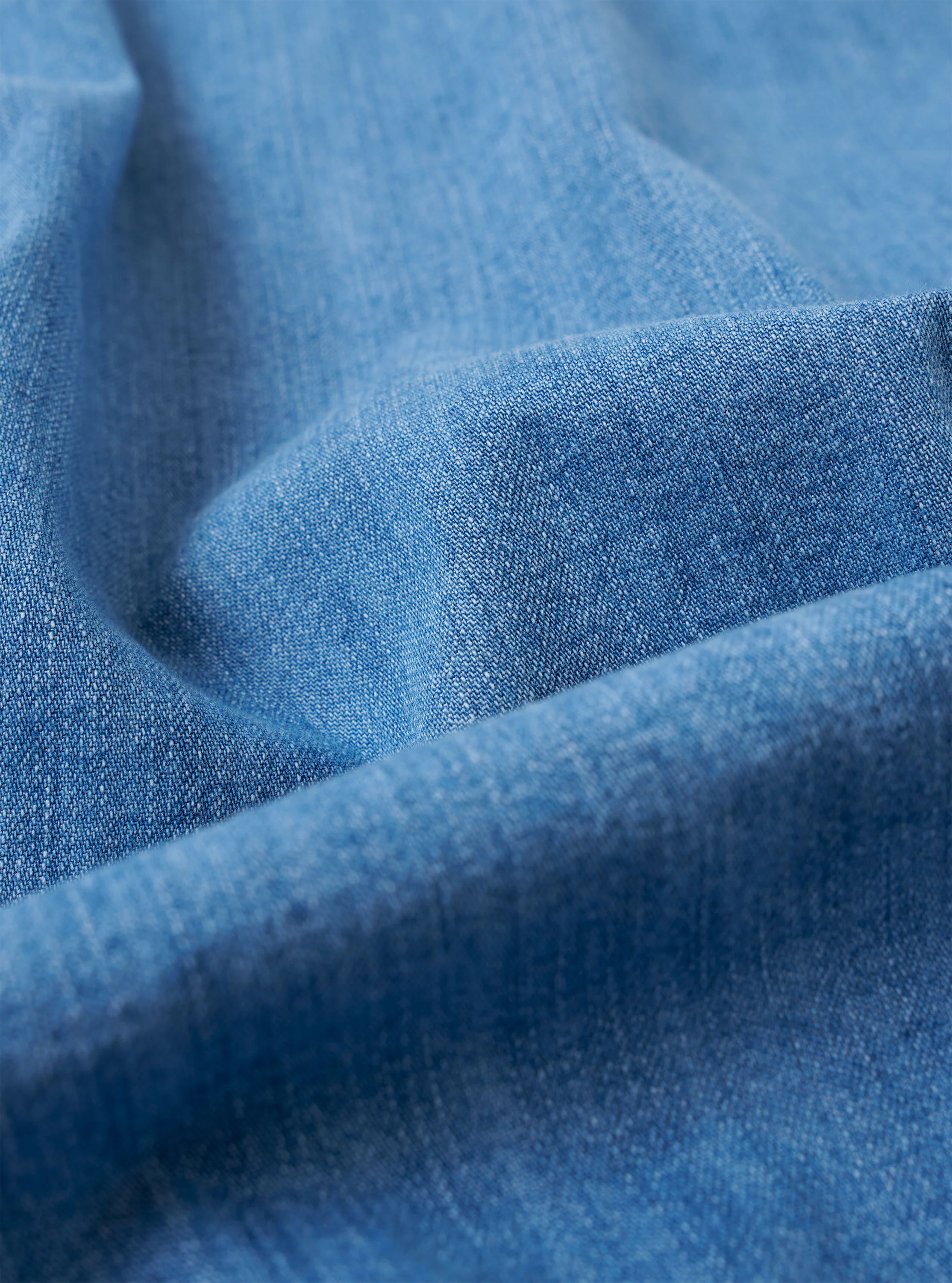 Washed Indigo 8oz Slub Denim Field Jacket - Image 4