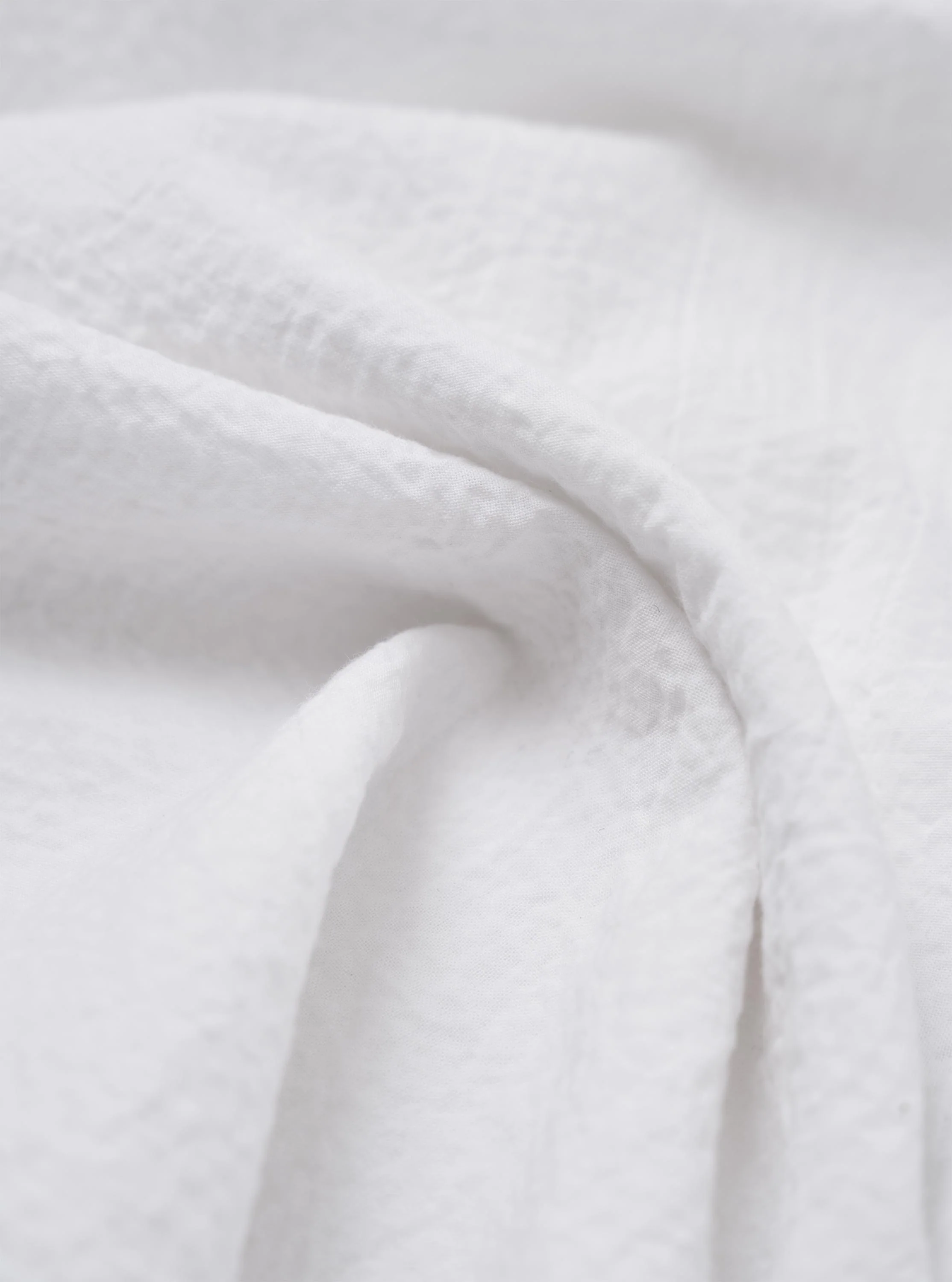 White Seersucker Double Lucky Shirt - Image 4