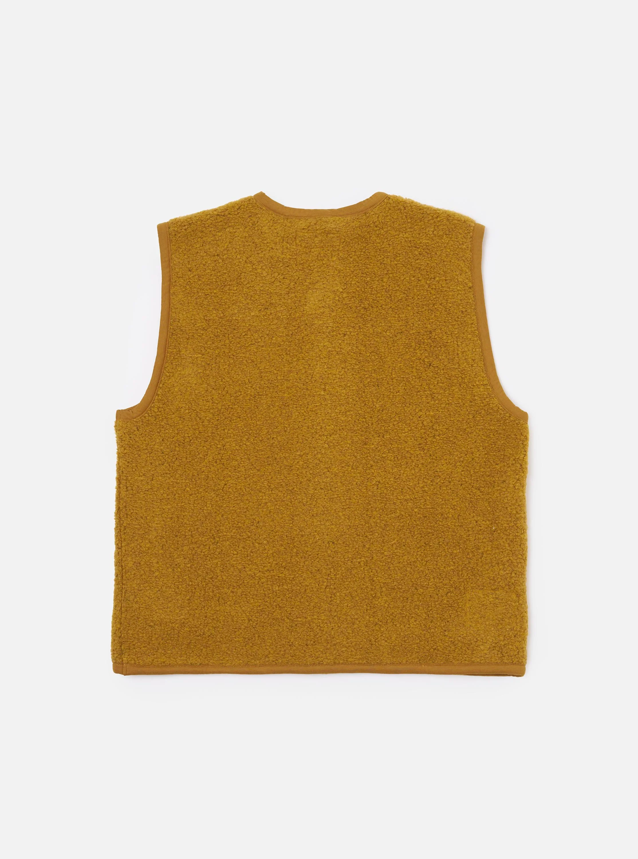 Yellow Alvar Fleece Lancaster Gilet - Image 3