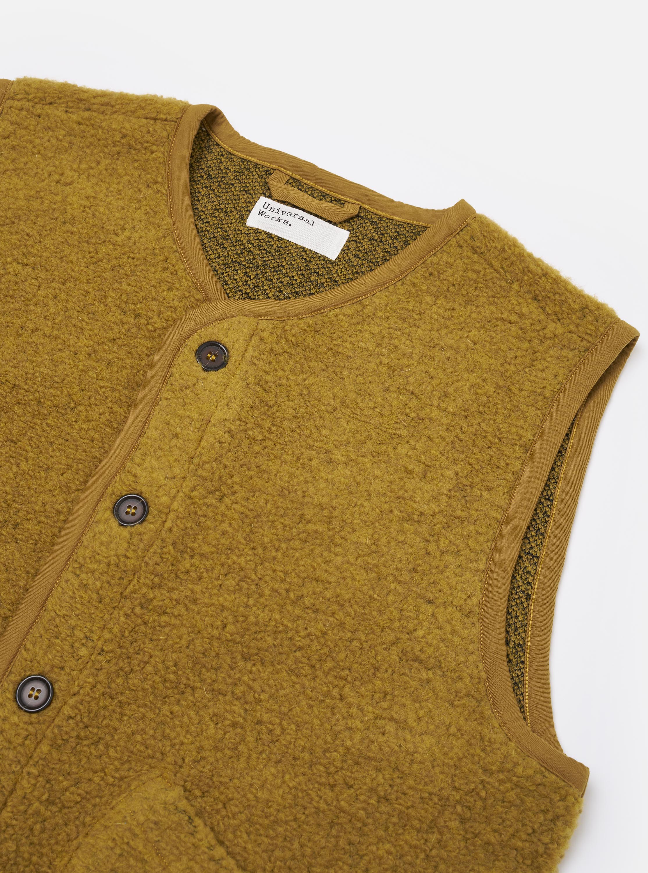Yellow Alvar Fleece Lancaster Gilet - Image 4