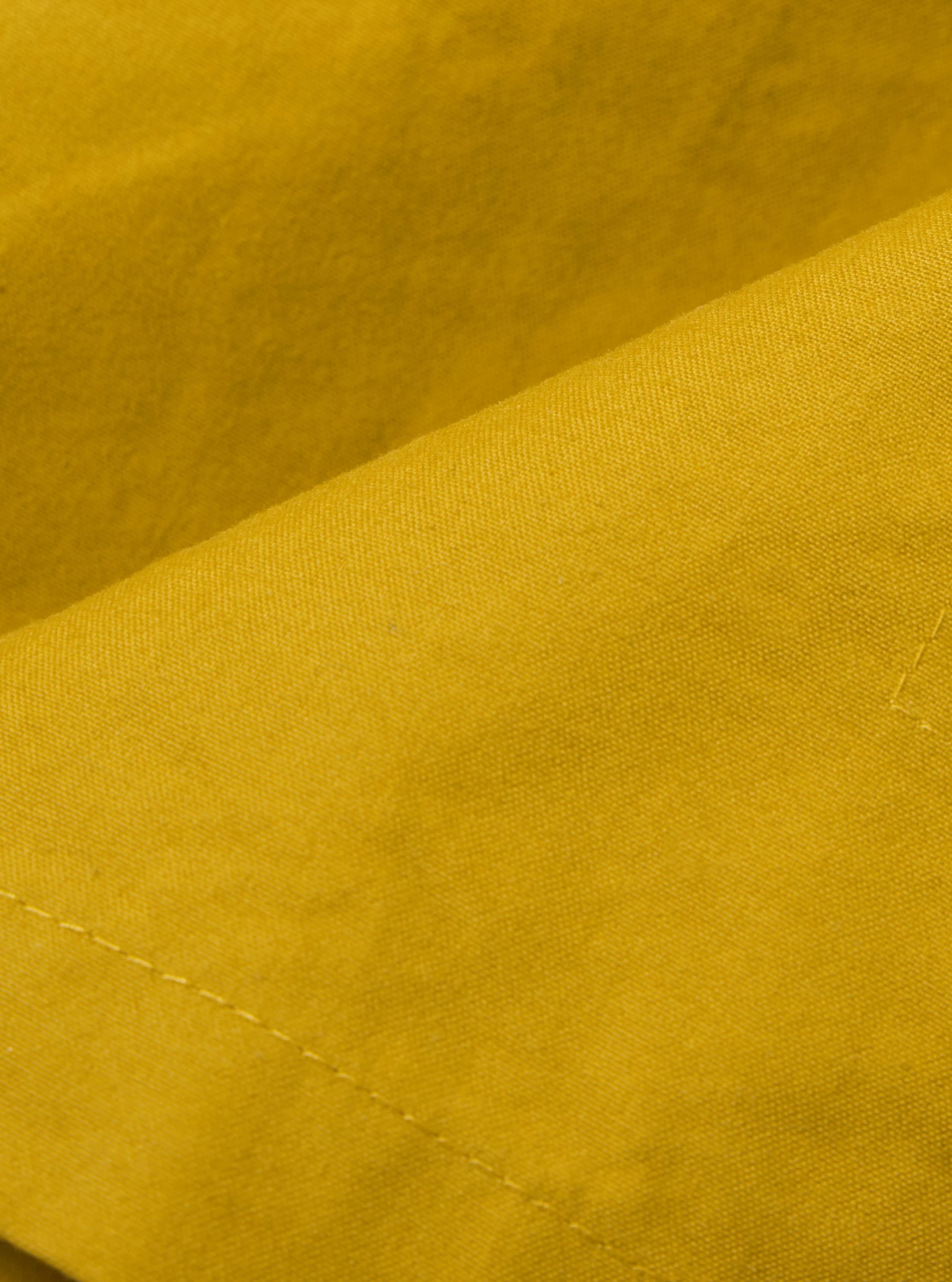 Yellow British Wax Cotton Boston Parka - Image 4