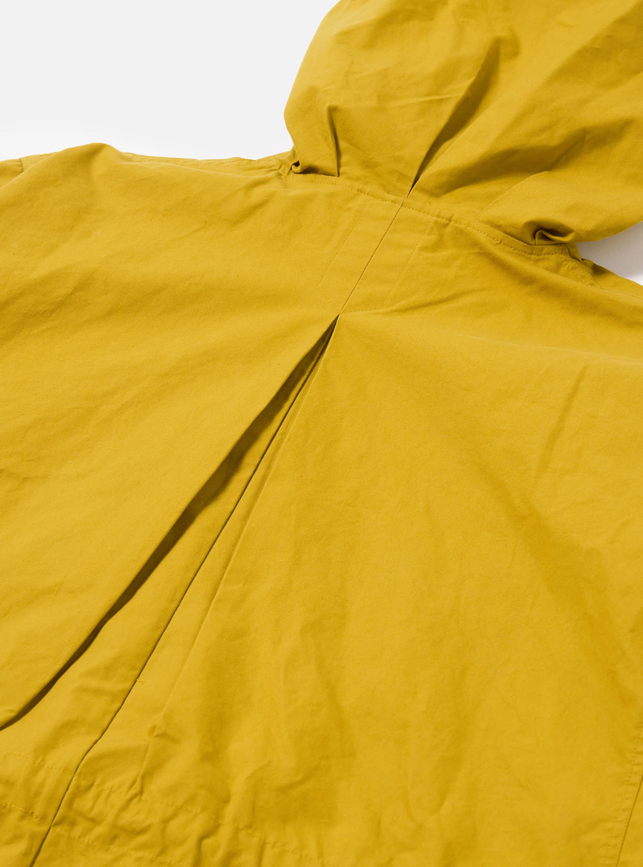 Yellow British Wax Cotton Boston Parka - Image 7