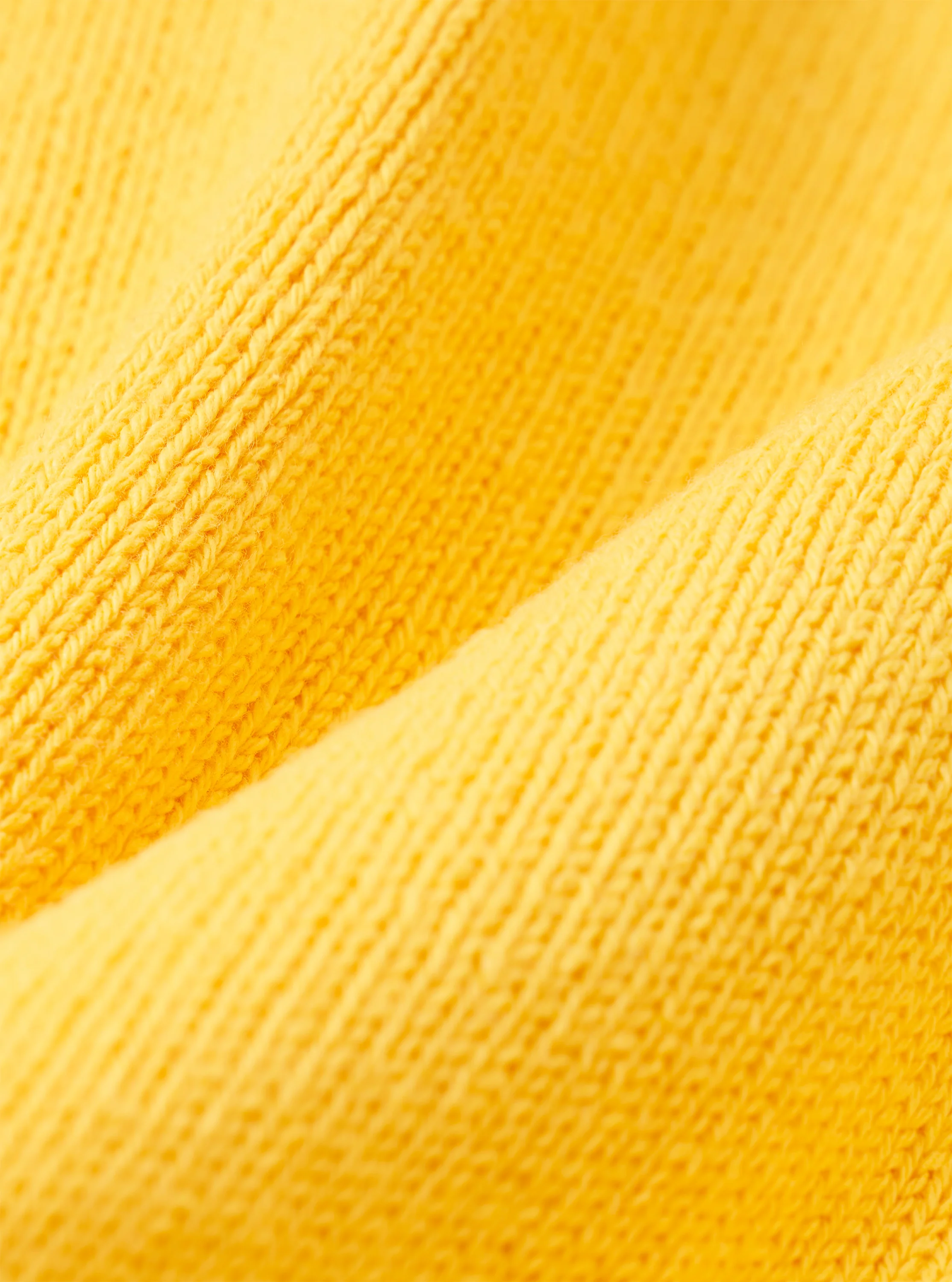 Yellow Eco Cotton Knit Pocket David Cardigan - Image 4