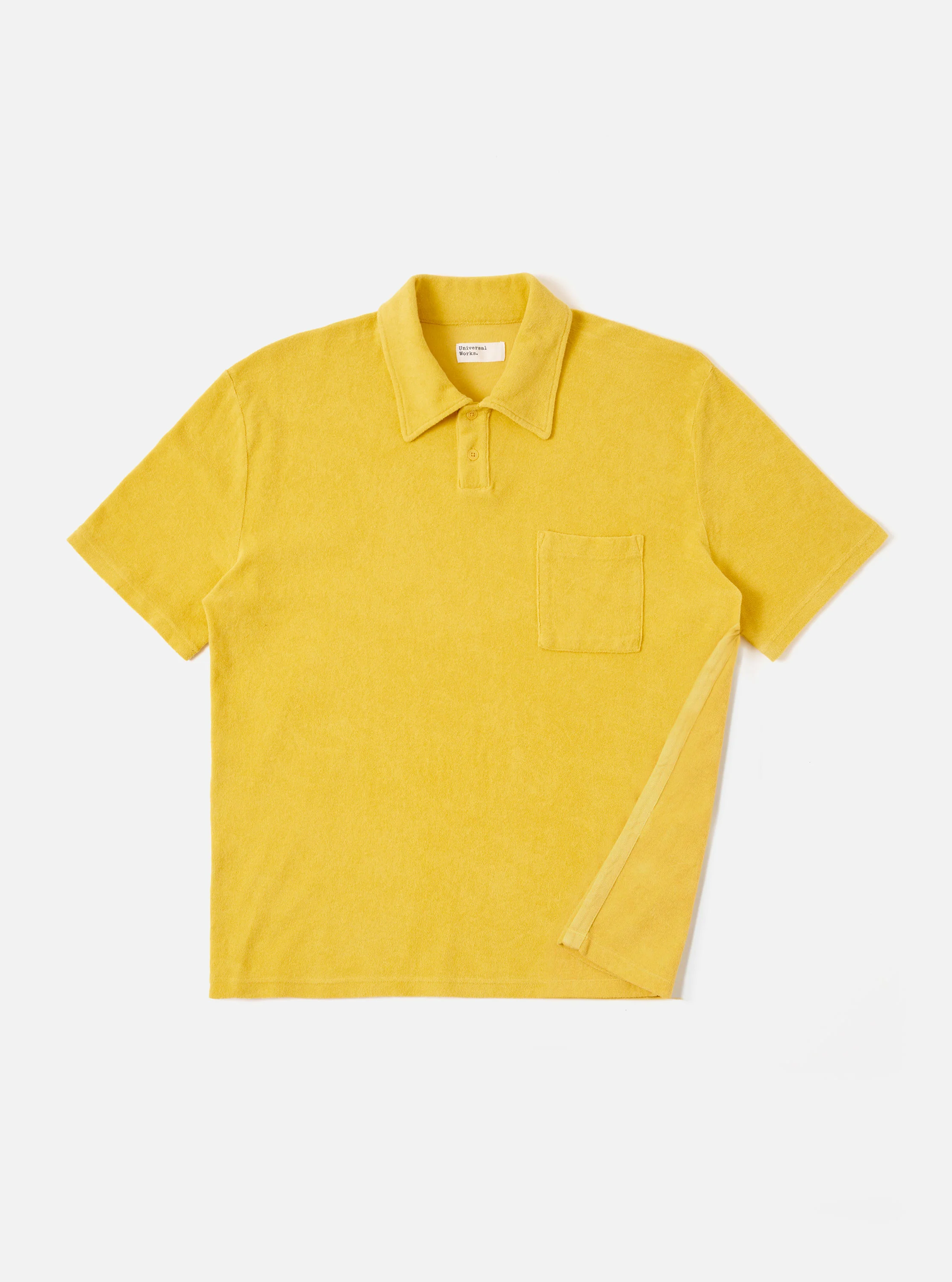 Yellow Light Weight Terry Newlyn Polo - Image 4