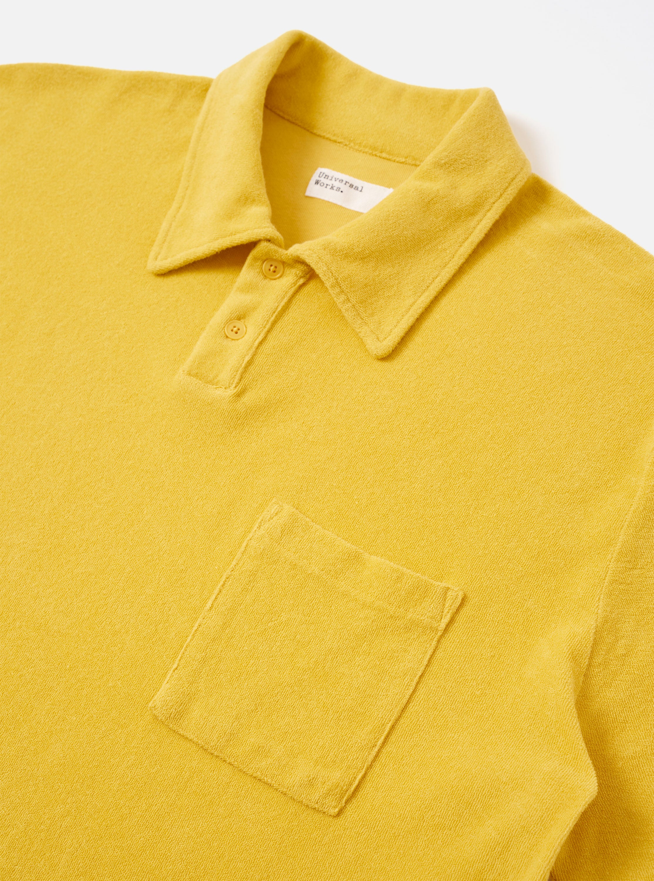 Yellow Light Weight Terry Newlyn Polo - Image 8