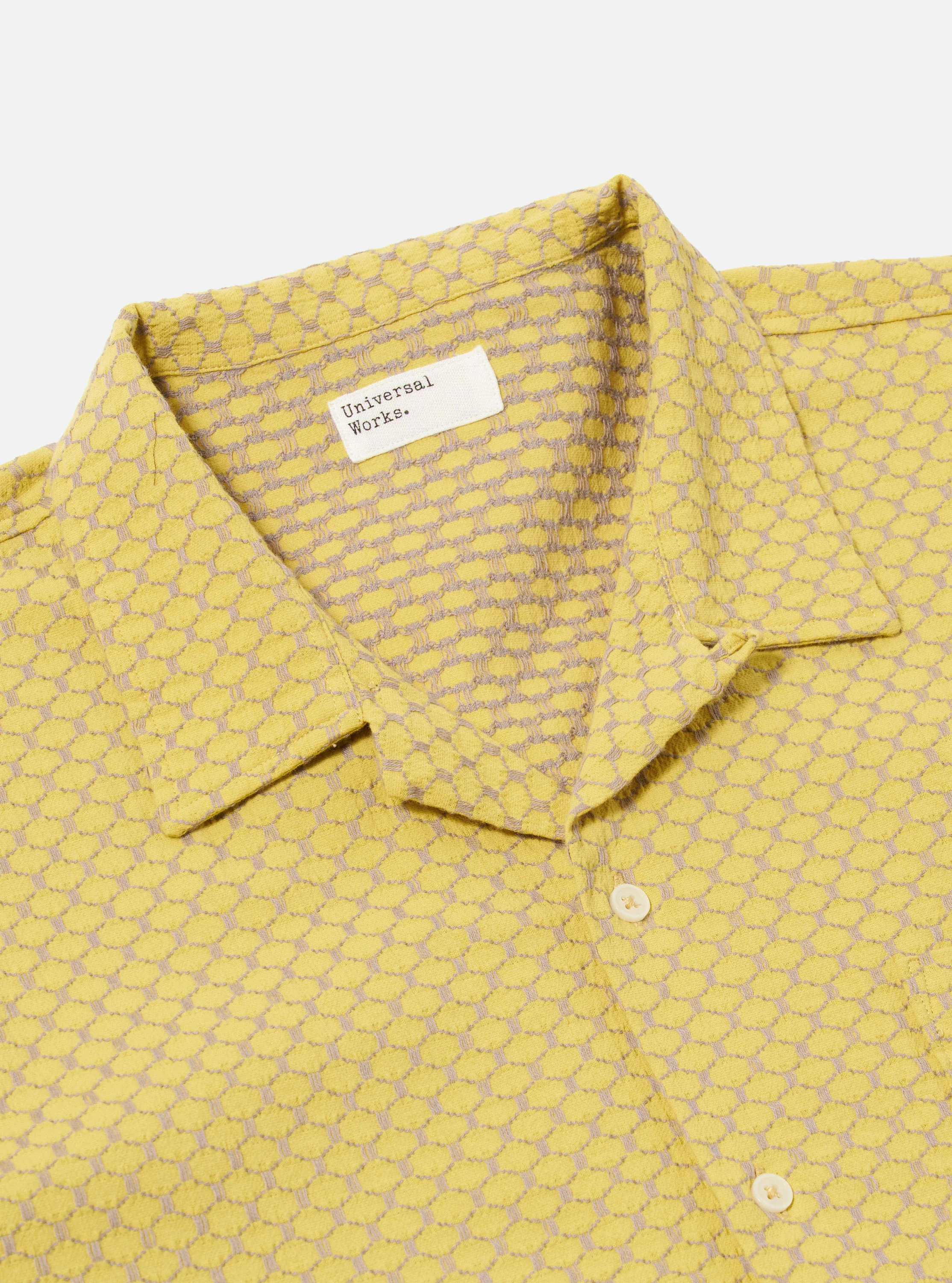 Yellow Mykonos Cotton Road Shirt - Image 6